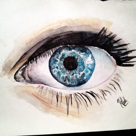 Голубые "глаза"