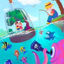 морской пейзаж