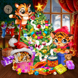 Новогодняя упаковка