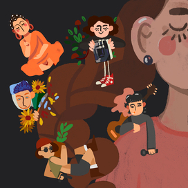 Плакат на тему поисков себя