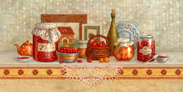 Полочка с вареньем