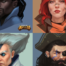 Portraits for the game (Echo of Ayllu) 