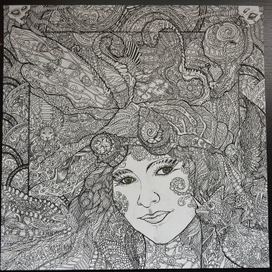 "Городок в Табакерке" (Без рамы).