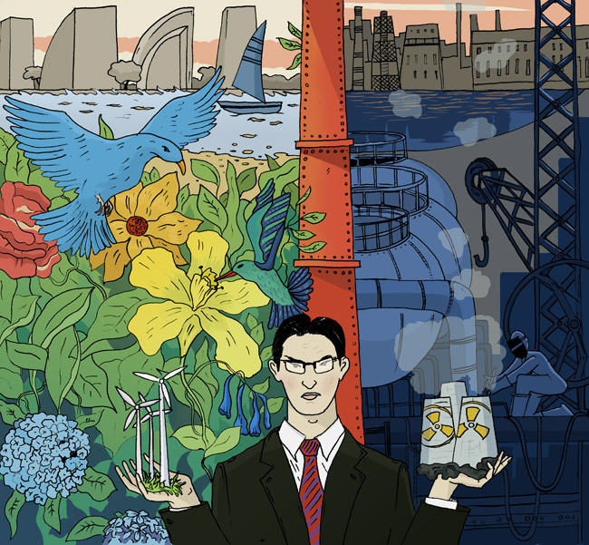 Выбор между "зеленой" и атомной энергетикой