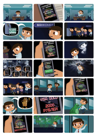 Раскадровка для анимационного промо ролика