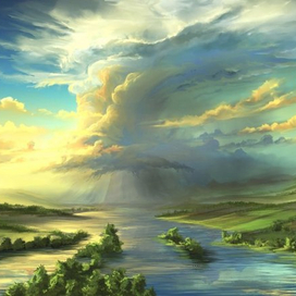 высокая вода