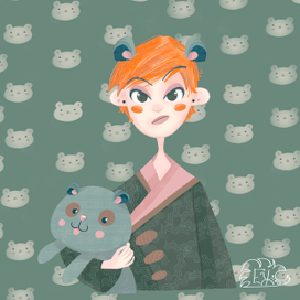 Девушка-Мишка