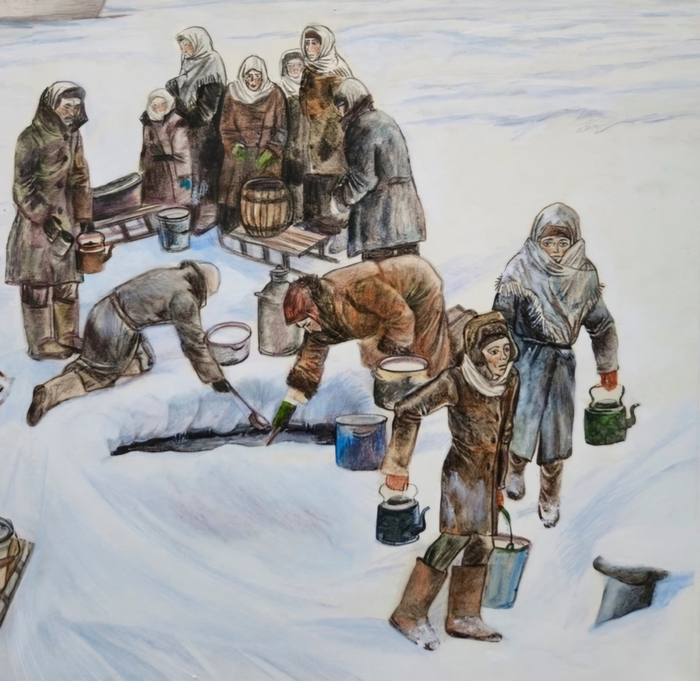 Блокадный Ленинград