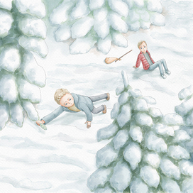 Иллюстрация к книге "Beyond the Clover"