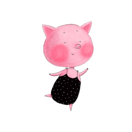Свинка-балеринка