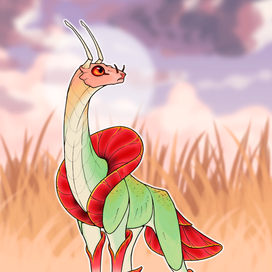 Существо по 3 случайным референсам