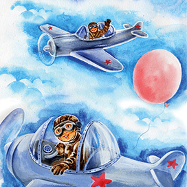 иллюстрация к  стихам Мусы Джалиля