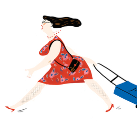 самолёт вот-вот улетит