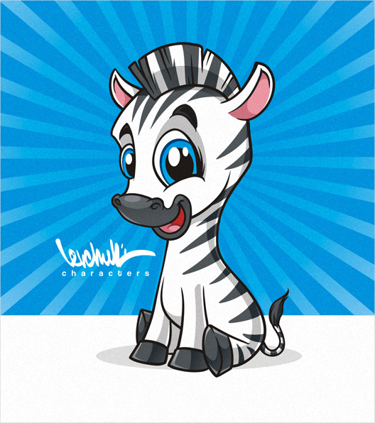 Веселая Зебра