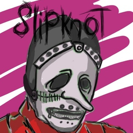 Крис Фен из группы Slipknot