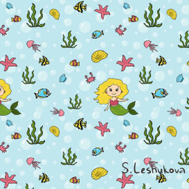 Детский паттерн Русалочка