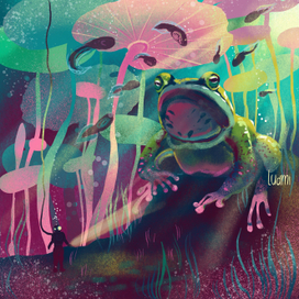 Сюрреалистичная лягшушка