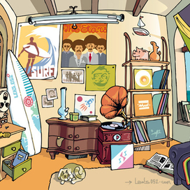 Комната сёрфера