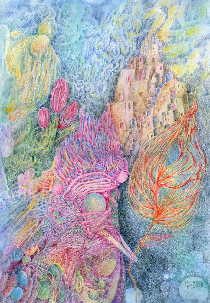 И город плыл по небосводу