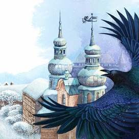 К произведению Марины Дробковой "Шуберт и зимний путь". Издательство " Аквилегия-М".4