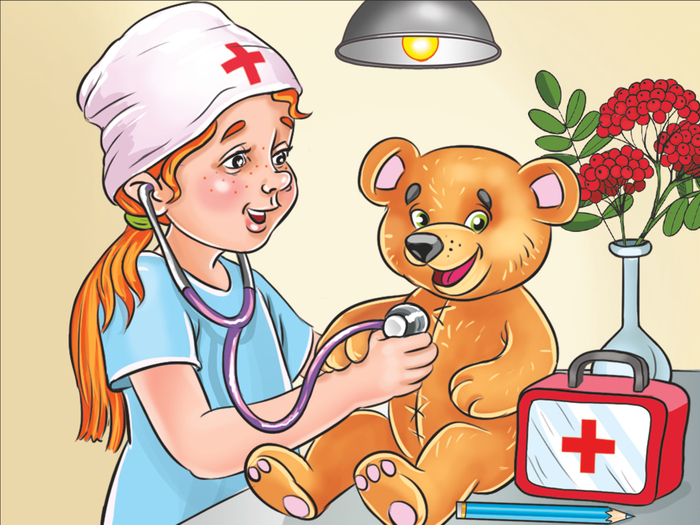 Лечим мишку