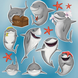 Акулы-каракулы 