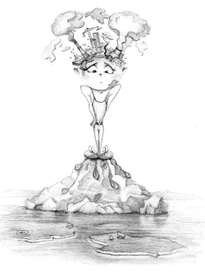 Льдина и мысли