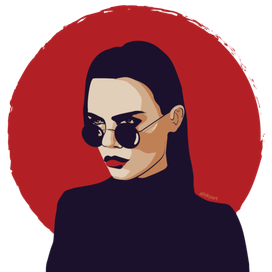 Векторный портрет 