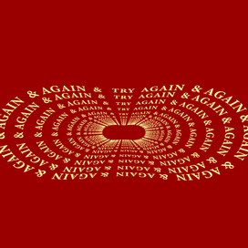 typography art, motivation poster 