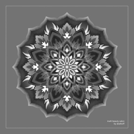 элемент дизайна для студии красоты "Иначи"