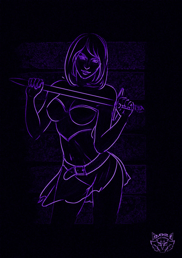 Почеркушка -НЕОН..