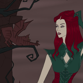 Барышня с кошкой