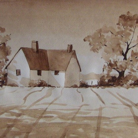 сельский пейзаж