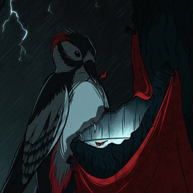 Дятел-зельевар и лоскутное одеяло