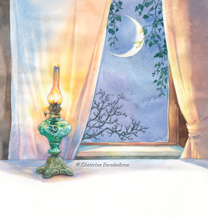 Акварельный вечер