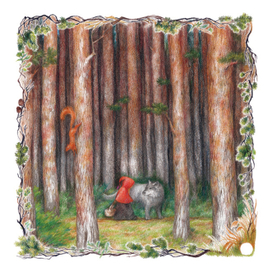 Красная Шапочка в лесу