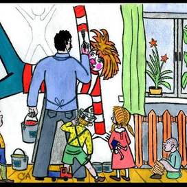 Дер.Княжьи Горы. В детском саду.