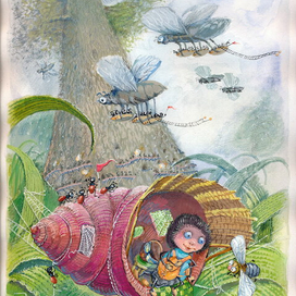 Сказка" Домик под водой" 1.