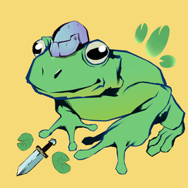 Лягушка воин