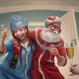 С Наступающим Новым Годом, Друзья!