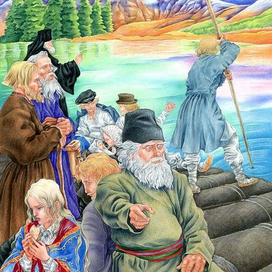 Жюль Верн, Курьер царя, Байкал