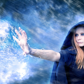 Коллаж  Повелительница непогоды