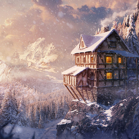 Зимняя долина