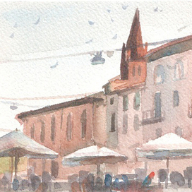 Оживленная площадь