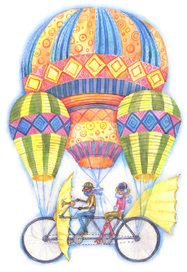 Воздушный велосипед