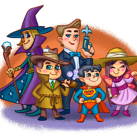 Квеструм для детей оформление.