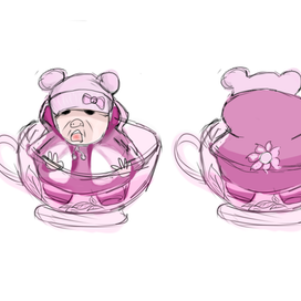 Девочка в кружке?