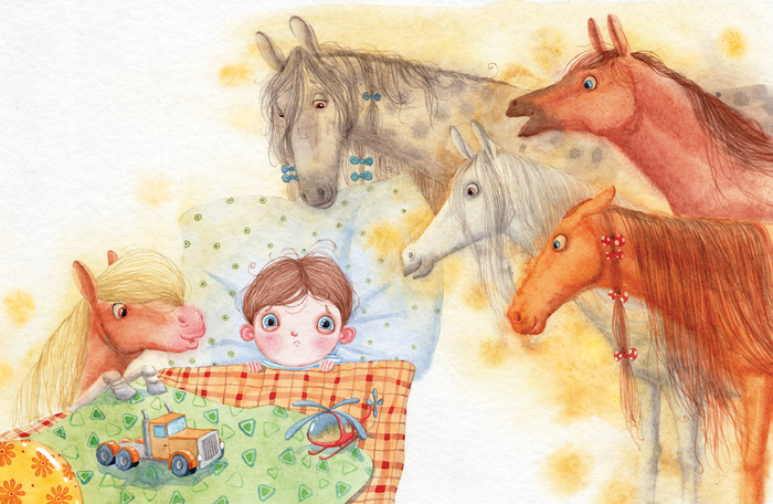 а в деревне лошади...