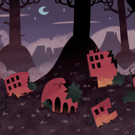 Руины древнего города