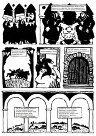 Комикс по мотивам "Декамерона" Дж. Боккаччо